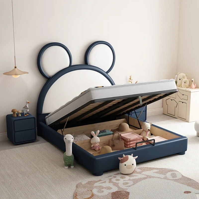 Childrens Furniture Bed Children From 3 To 10 Years Ahead Juvenile Mother Kids Low Loft Bedroom Wooden Child Hut Baby Crib 5