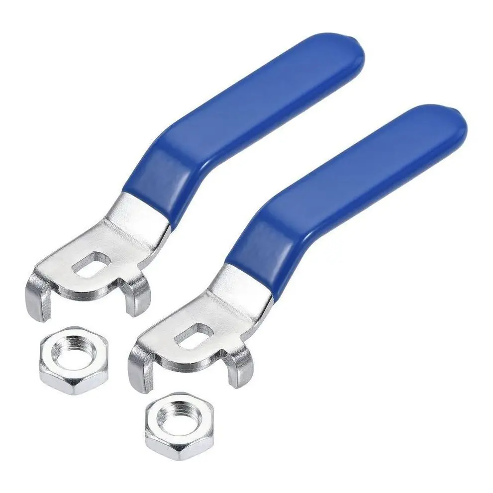 

New Style 2 Pcs Stainless Steel Lever Handle Valve Connecting Rod Special Wrench Closing/opening Valve Switch Handle Water Pipe