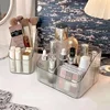 Desktop Makeup Organizer Lipstick Nail Polish Jewerly Organizer Makeup Brush Holder Bathroom Skincare Cosmetic Storage Box 1