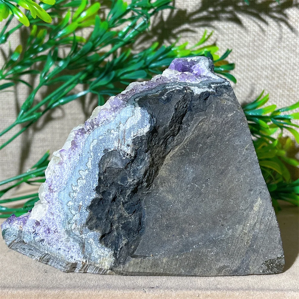 Crystal Natural Cluster Amethyst Free Form Specimen Stone Quartz  Mineral Gemstones Minerals Spiritual Ornaments Home Decoration 4