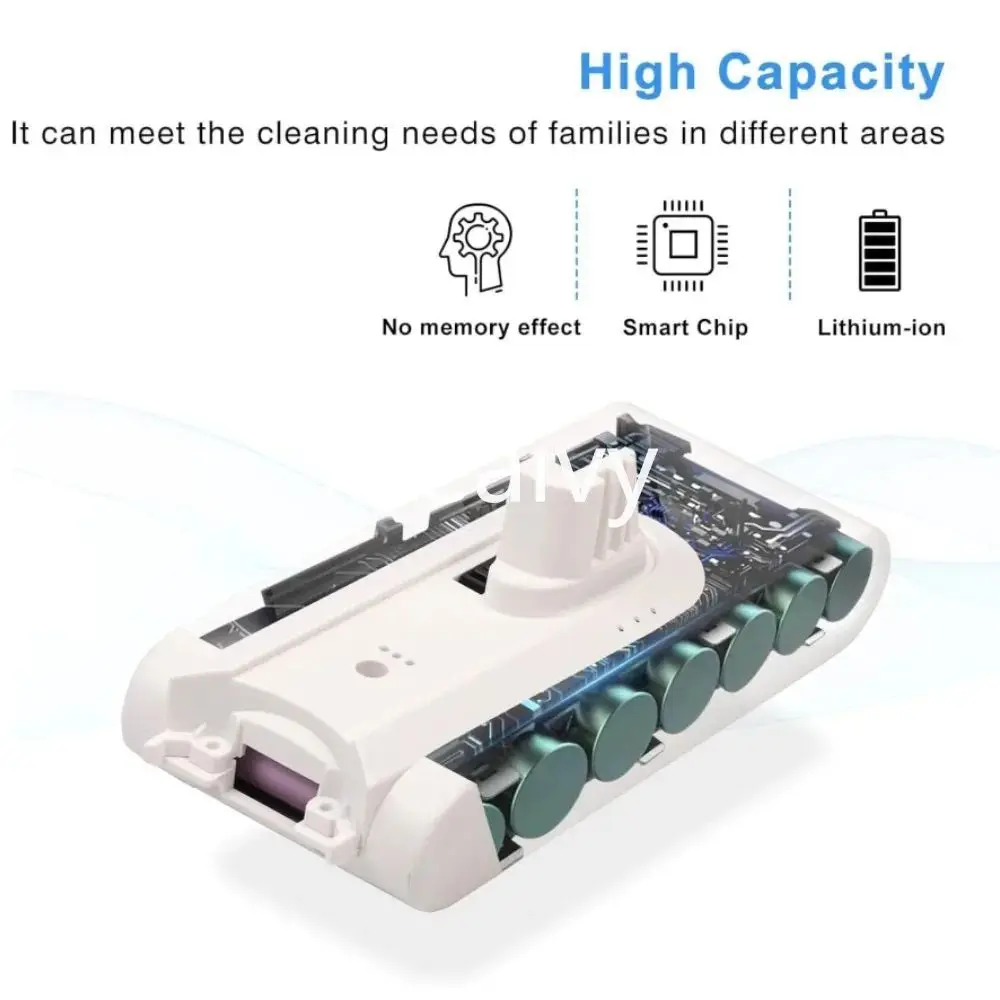 Original 5000mAh battery For Dreame V9 V9P XR V10 VVN3 VVN4 V8 Replacement Battery Handheld Cordless Vacuum Cleaner Accessory 3