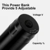 DM Wireless Tattoo Kit Complete Mini Rocket Machine Battery Case Needle Power Ink Rotary Tattoo Pen Permanent Makeup Tattoo Kit 3