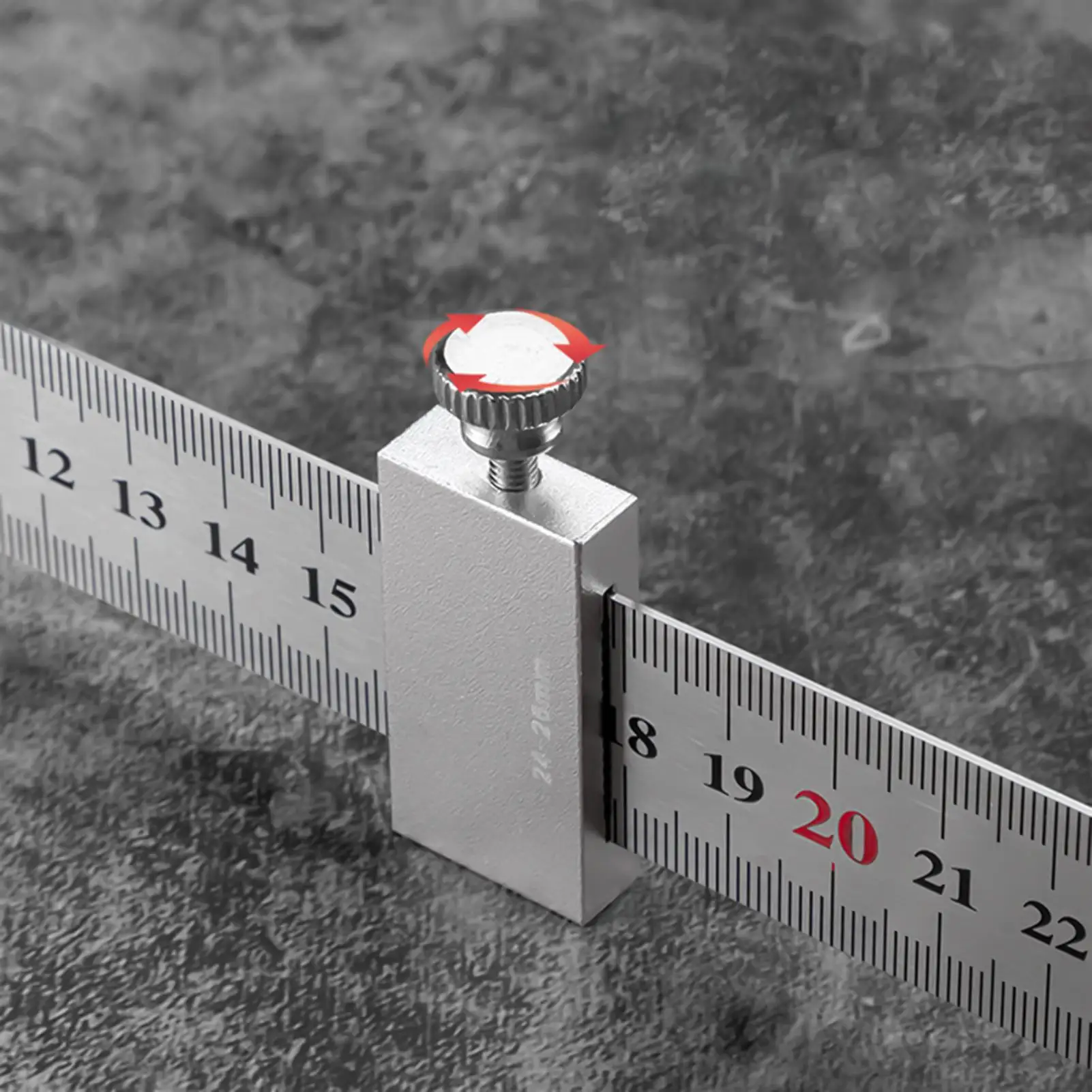 Aluminum Alloy Precision Carpentry Scribe Locator and Measuring Tool