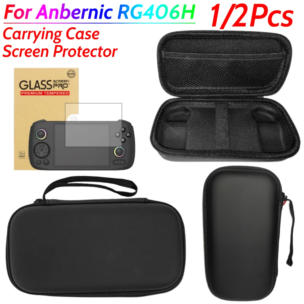 Accessories For Anbernic RG406H Carrying Case Organizer Bag