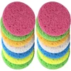 25 Pcs Compression Face Puff Facial Sponges Makeup Blender Removal for Estheticians Cellulose Scrubber Cleansing 4