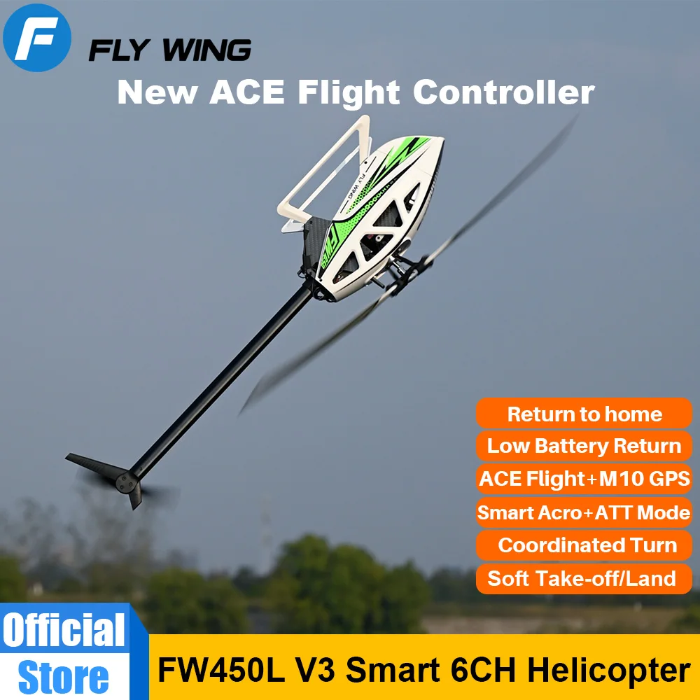 FLYWING FW450 V3 RC helicopter ACE Flight Controller FW450L V3