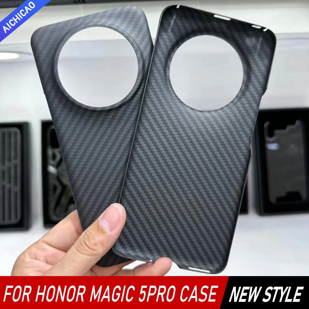

ACC-carbon Real carbon fiber case For huawei honor magic 5pro case Aramid fiber Ultra-thin anti-drop honor magic 5 cover
