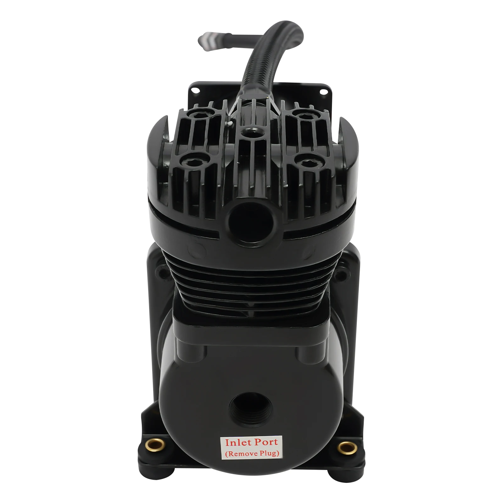 12V 200PSI Luftfederungskompressor Hochleistungs-Lufthupe, Luftkompressor-Set, 1,75CFM/Schwarz – Detail 9