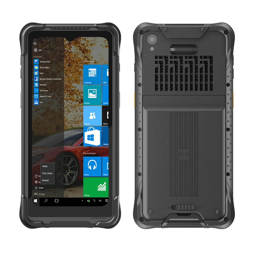 휴대용 PDA 터미널 4G Lte 와이파이 블루투스 8G RAM 128GB 바코드 스캐너, 인텔 N5100 견고한 태블릿 PC, 윈도우 10, 6.5 인치, 신제품