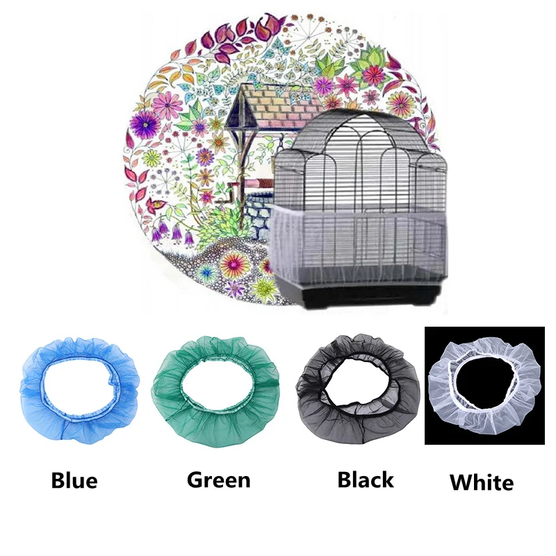 Title 2, Mesh Splash proof Bird Parrot Cover Easy Cleani...