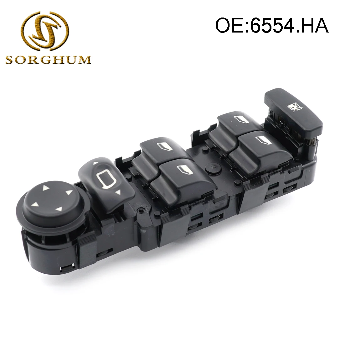 

New 9 Pins Electric Master Window Mirror Switch For Citroen C4 2004-2010 6554.HA 6554HA 6554 HA