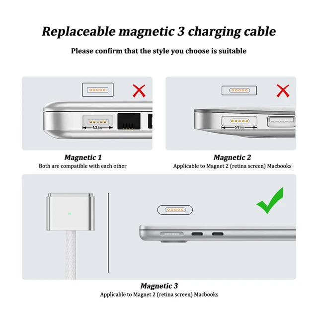 MagSafe 3 Charging Cable Now Available in New Colors Matching