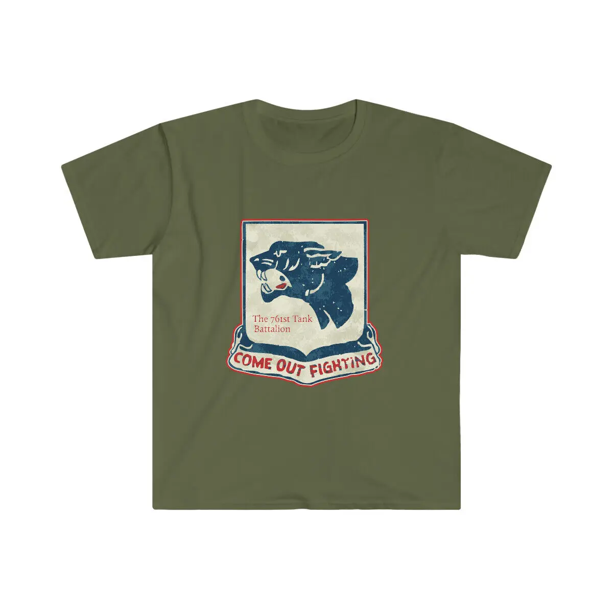 Ww2 761St Tank Battalion T Shirt Tanker Army Usa Militaria Militare Maniche Lunghe O Corte