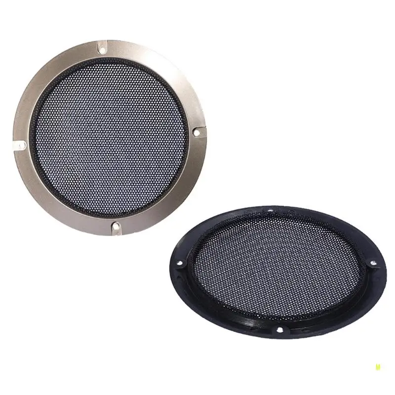 Speaker Grille Mesh Cover 2/3/4/5/6.5/8/10 inch F19E Subwoofer Replacement Mesh Net Guard Protector