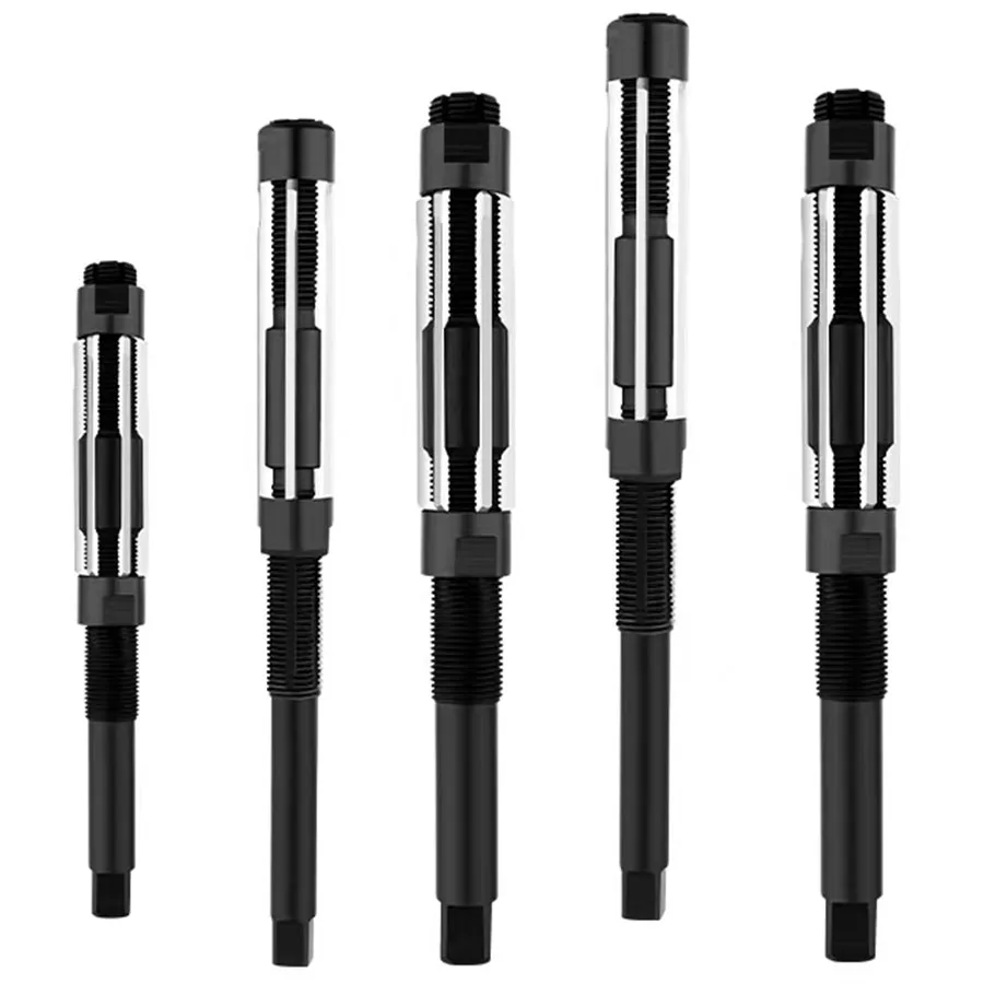 Hand Reamer HSS Reamer Multi-specification 6.25-6.75 10-10.75 13.75-15.25 Hand Reamer High Speed Steel Adjustable Floating Reaming Straight Shank Reamer