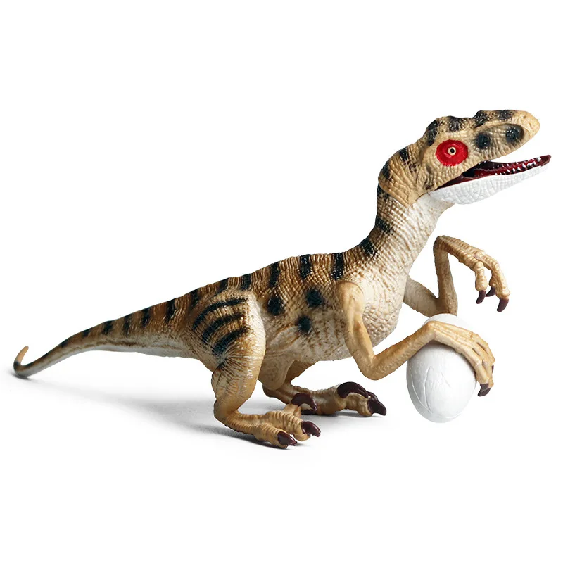 

Children's Jurassic dinosaur toy solid egg stealing dragon egg stealing velociraptor simulation animal world dinosaur model