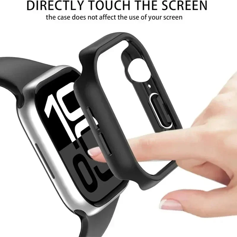 Durable PC Bumper Case for Apple Watch - Protective Cover in Sleek Design