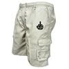 Mens Cargo Shorts New Side Multi-pockets Men Loose Work Shorts Casual Short Pants Male Plus Size Summer Outdoor Shorts 4