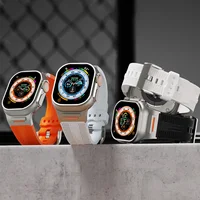 Bracelet de sport pour hommes adapté pour Apple Watch S11 10 46mm Ultra 3 49mm 45 44 40 38mm bracelet en silicone adapté pour iWatch 987SE6453 4