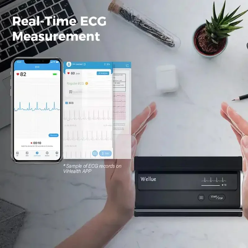 Bluetooth  BP2 WIFI  AI Analysis Automatic Upper Arm Tensimeter Digital ECG EKG Heart Bp Machine Blood Pressure Monitor 3