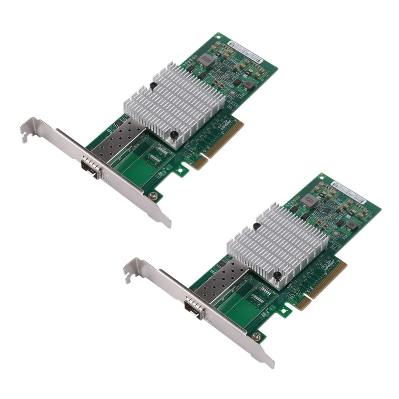 

NEW-2X 10Gb PCI-E NIC Network Card 82599EN Chipset For X520-DA1 Converged Network Adapter(NIC) Single SFP + Port
