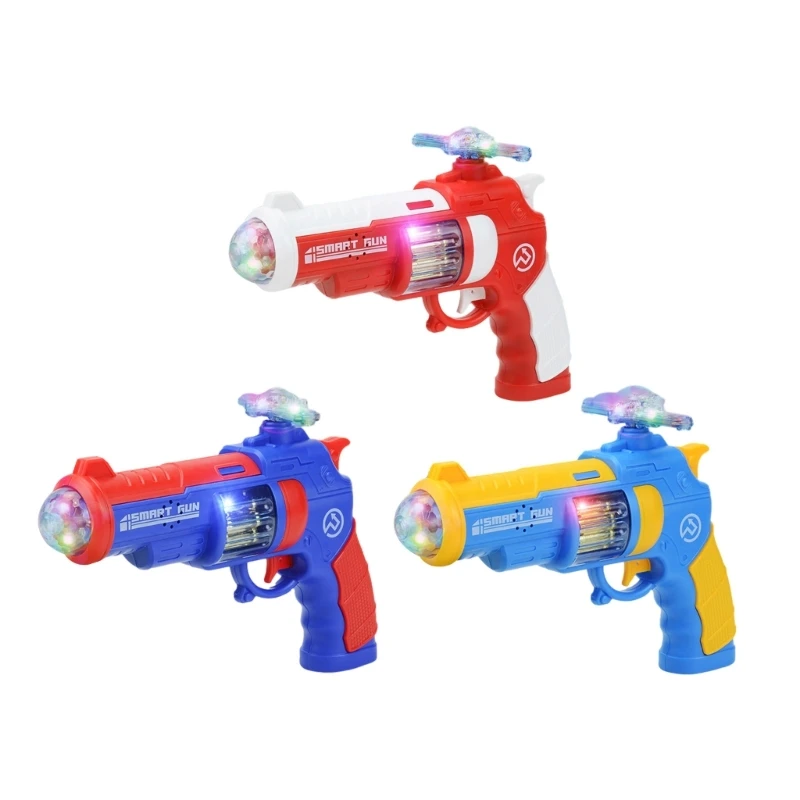 

Light Up Musical Toy Handgun for Kids Indoor and Outdoor Fun Electronic Toy