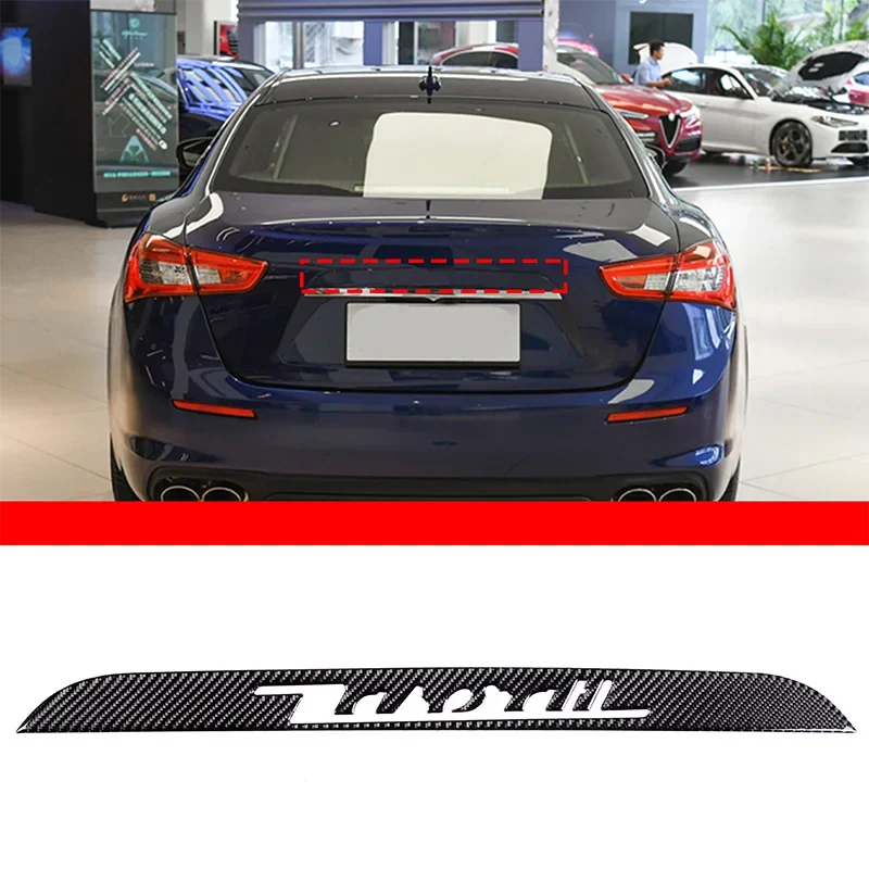 soft-carbon-fiber-car-trunk-logo-decoration-strip-for-maserati-ghibli-2013-2022-exterior-modification-accessories