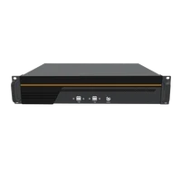BKHD 2U Router For Xeon E5-2695V4 2650V4 18 Cores 4*2.5G Support ECC Memory 6*Ram Raid 2*M2 SFP+ Expansion For Linux Win 10 11 1