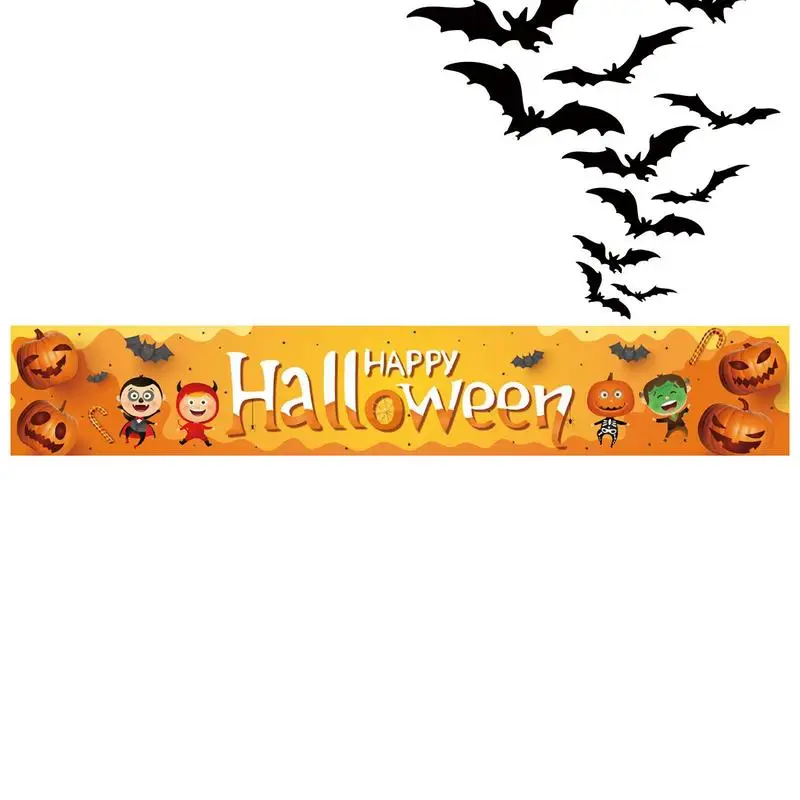 

Halloween Banner Outdoor Outdoor Decoration Banner Backdrop Hangings 50 X 300cm Halloween Ghost Skull Yard Sign For Yard Fence