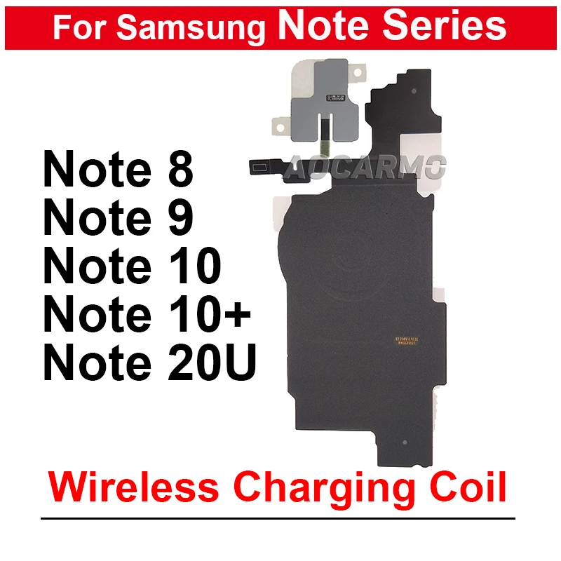

Для Samsung Galaxy Note 8 9 10 Plus 20 Ультра Беспроводная зарядка индукционная катушка NFC Модуль гибкий кабель запасные части