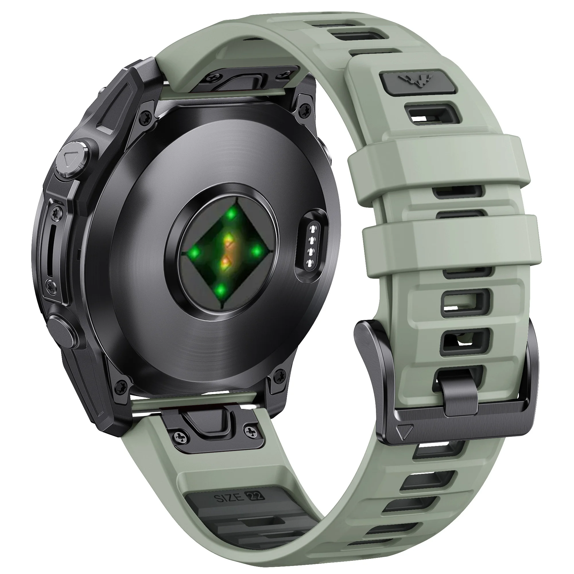 Premium Silicone Strap Bracelet for Fenix8 Watch - QuickFit Design