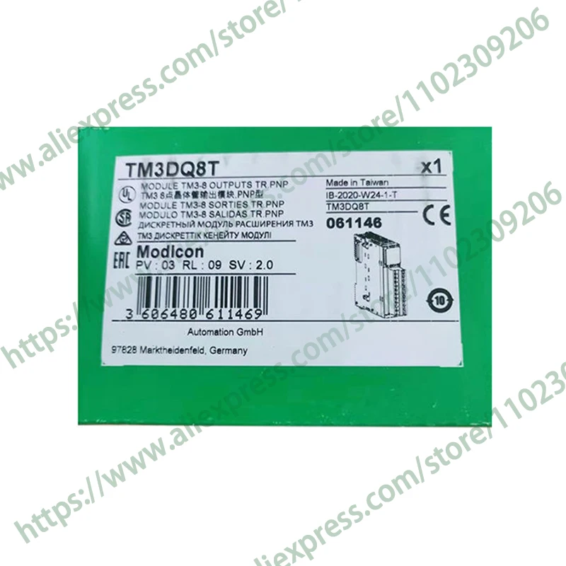

Новый оригинальный контроллер Plc TM3DQ8T модуль Немедленная доставка