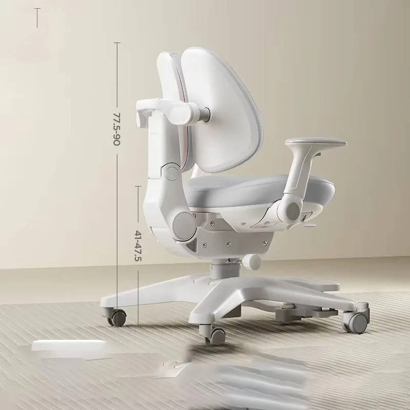 Children's Growing Chair Kids Auxiliary Child Girl Room School Safety Seats Designer Study Stool Design Mother Furniture