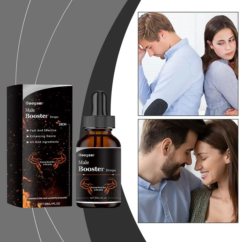 Mens Liquid Collagen Testosterone Supplement Drops 30ml