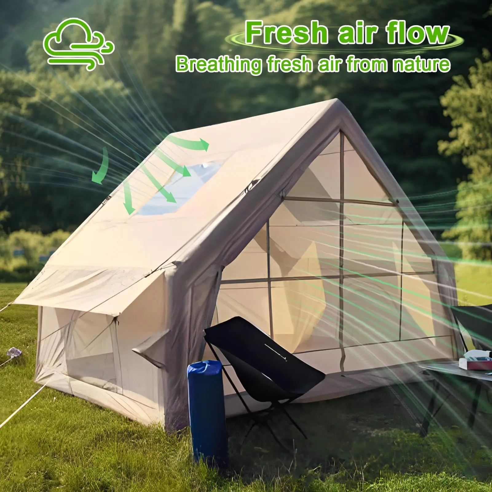 Large inflatable tent 3
