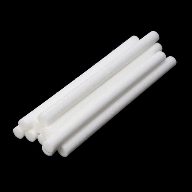 30 Pcs Car Humidifier Sticks Cotton Filter Refill Sticks Filter Replacement Wicks for Portable Ultrasonic Aroma Diffuser Wick
