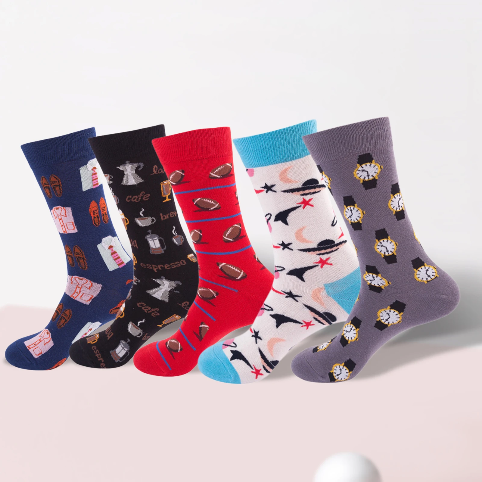

1-3 Pairs Unisex Mid-Tube Socks Comfortable Harajuku Socks Casual Stretchy Fashion for Home Outdoor Sports