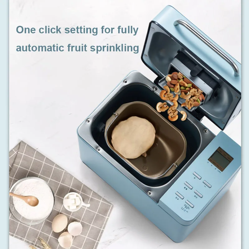 Toaster Bread Maker Automatic Multifunction Cake Baking Machine Yogurt Jam Fermenter Flour Dough Mixer Pizza Cooker Nut Roaster 5