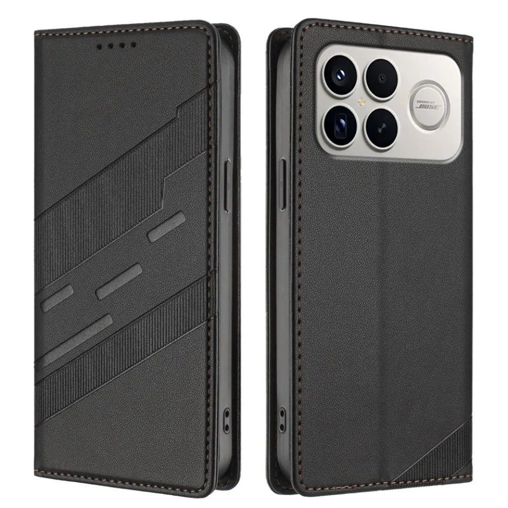 Premium Magnetic Luxury Phone Case with Book Cover Design