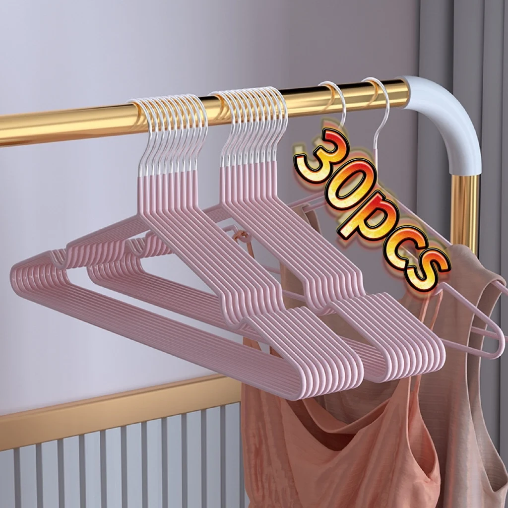 

Hangers 30 Pack Non-Slip Non-Trace Rack Space Saving Hangers For Dorm Room Closet 10pcs 20pcs