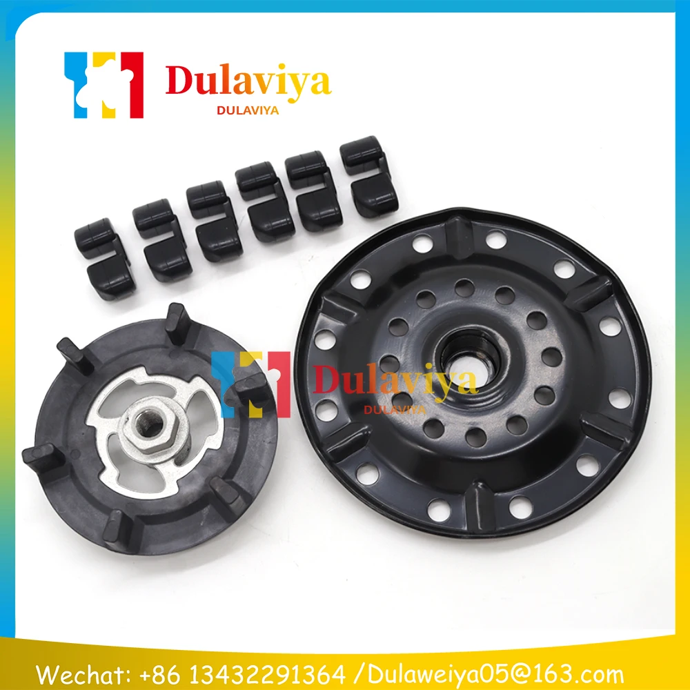 Auto Car A/C Ac Compressore Frizione Hub + Gomma Per Gel Di Silice Per Opel Corsa D Tigra Twin Top 2483001840 4471905040 447260036
