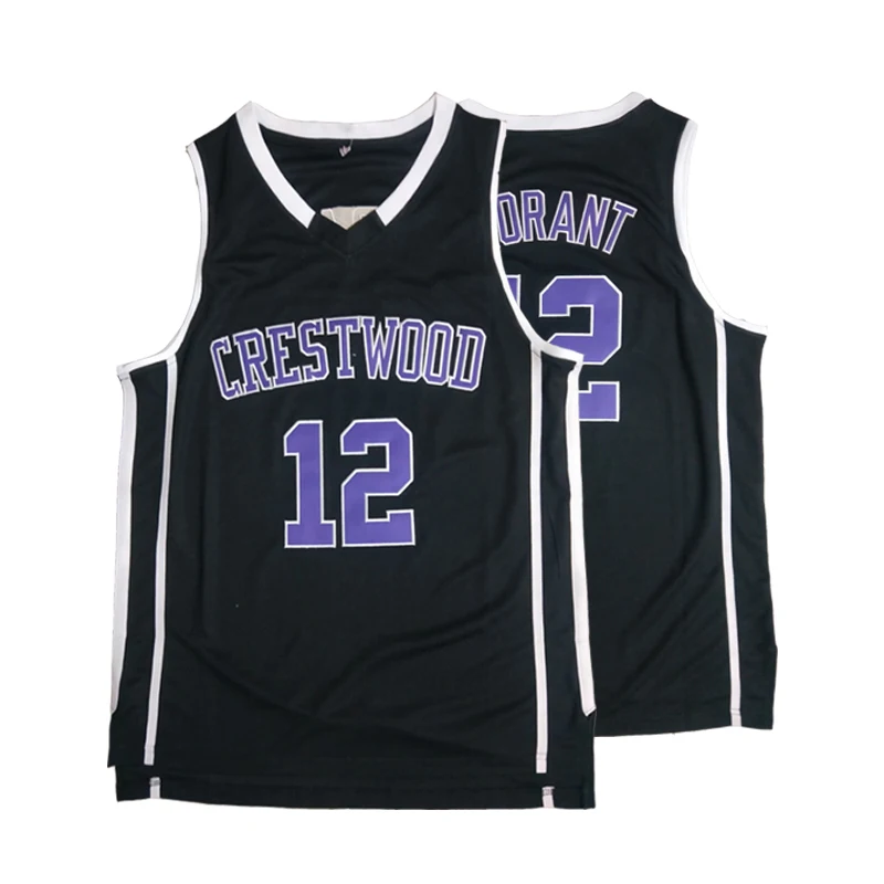  Men's 22 Morant Basketball Jersey Stitched : Sports & Outdoors