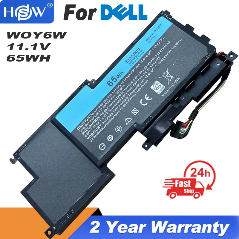 

Аккумулятор для ноутбука DELL XPS 15-L521X L521x WOY6W W0Y6W 9F233 3NPC0 03NPC0 09F233 9F2JJ 09F2JJ