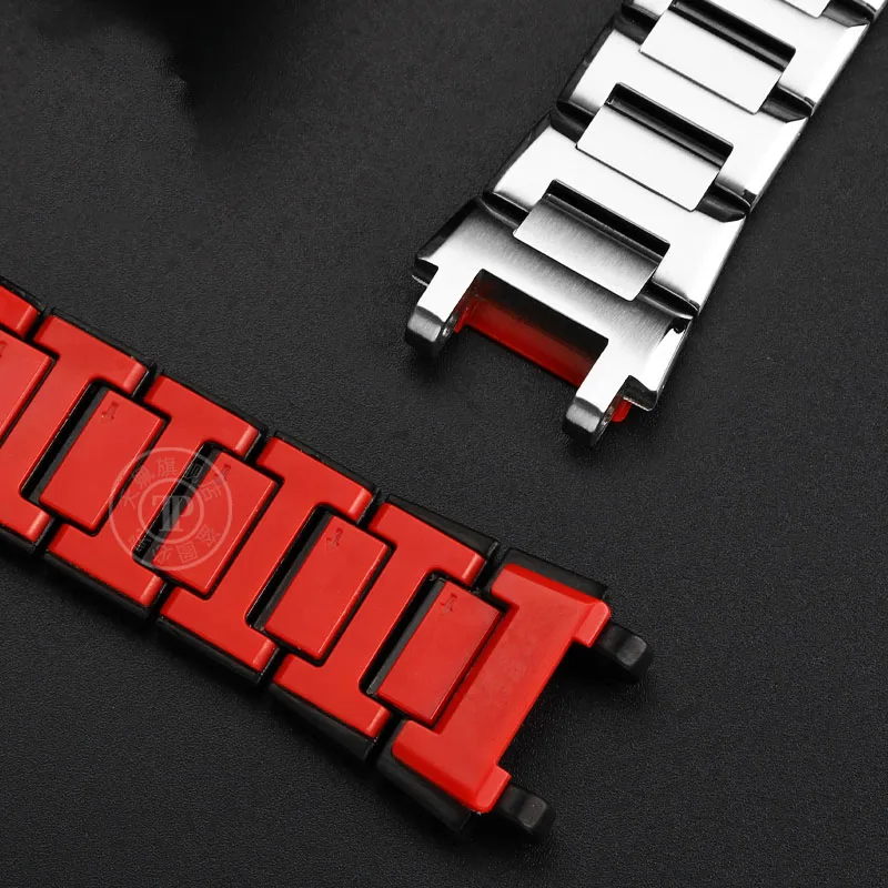 For Casio MTG-B1000 Metal Watch Strap Heart of Steel GSHOCK