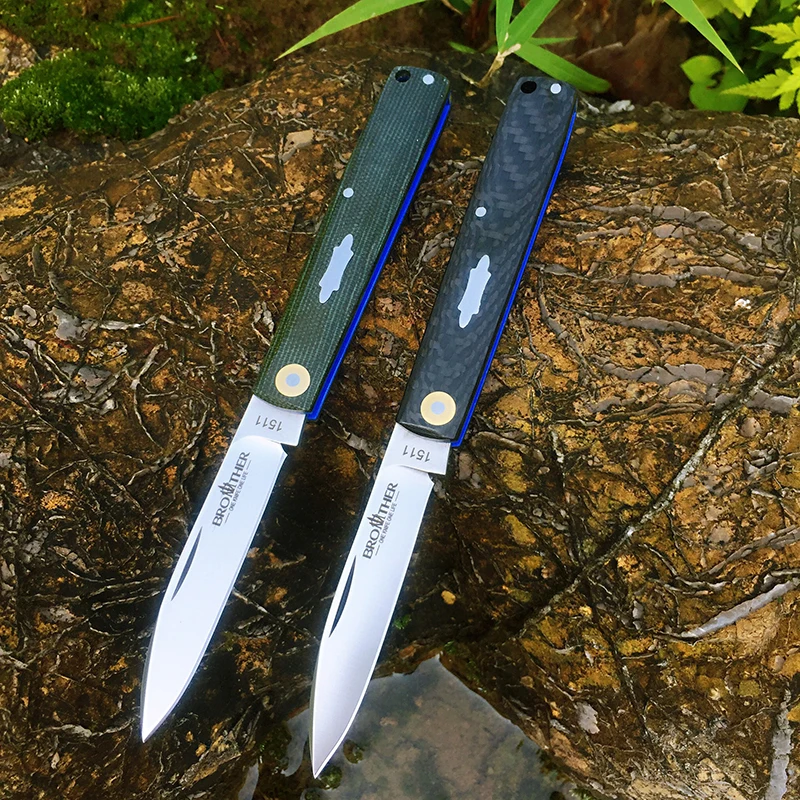 Brother Knife 1511 Folding VG10 Blade Slip Joint Pocket Knives Classic