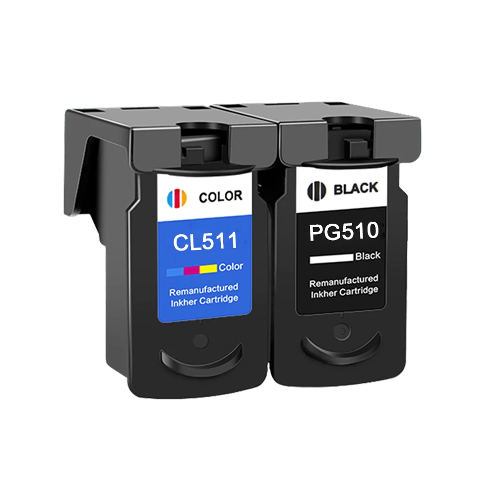 PG510 CL511 PG-510 CL-511 Ink Cartridge with Dye ink for canon PIXMA IP2700 IP2780 IP2880 MP240 250 260 270 280 480 With chip