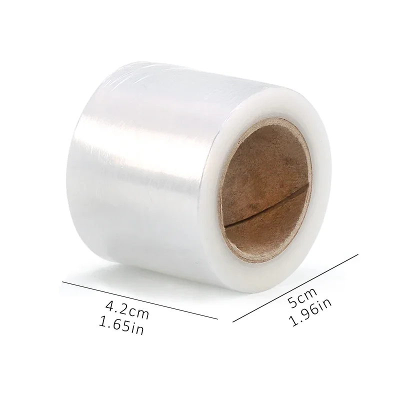 Tool False 1 Roll 200M Eye Use Makeup Eyelashes Extension Clear Plastic Wrap Permanent Tattoo Eyebrow Film Professional