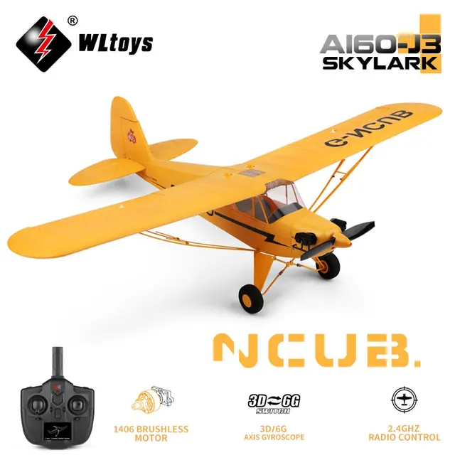 WLtoys XK A160 2.4G RC Plane 650mm Wingspan Brushless Motor Remote