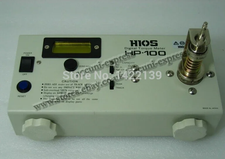 HP-100 Digital Torque Meter | Screwdriver & Wrench Torque Tester Measuring Tool for Lab and Industrial Use detail image 3
