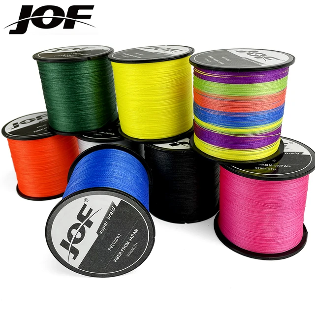 Braided Fishing Line 4 Strand Multifilamento Carp 100% PE Fly Sea Saltwater  Weave Pesca X4